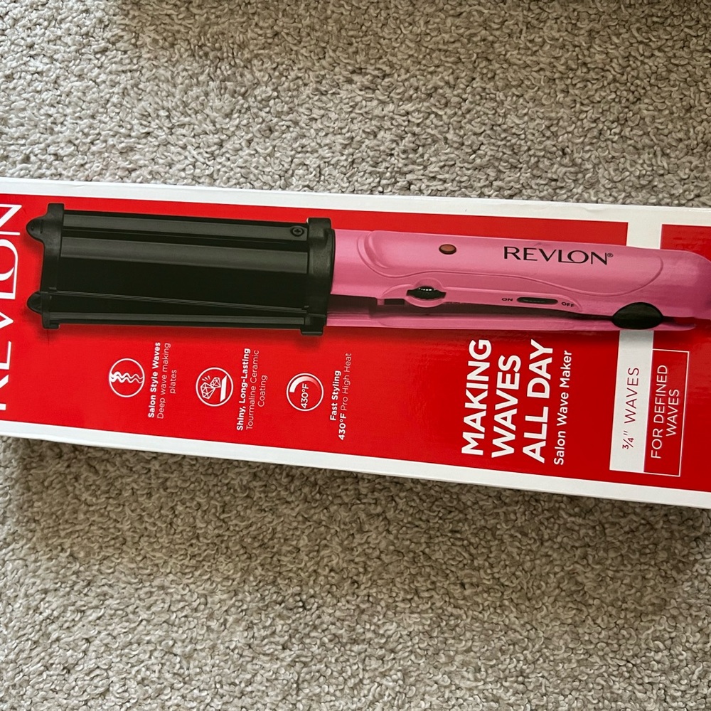 Revlon Pink Hair Waver